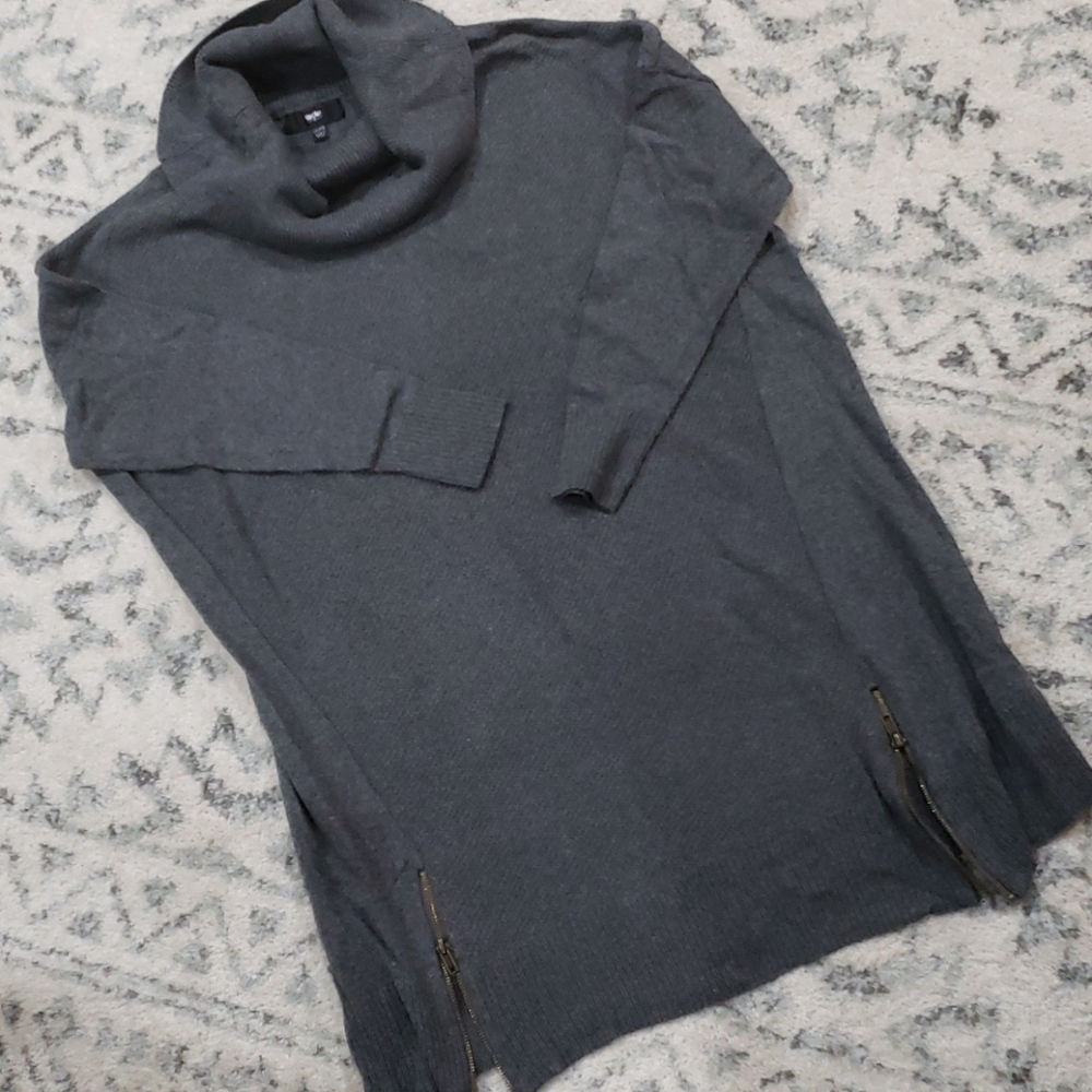 Mossimo Gray Sweater Tunic/Dress